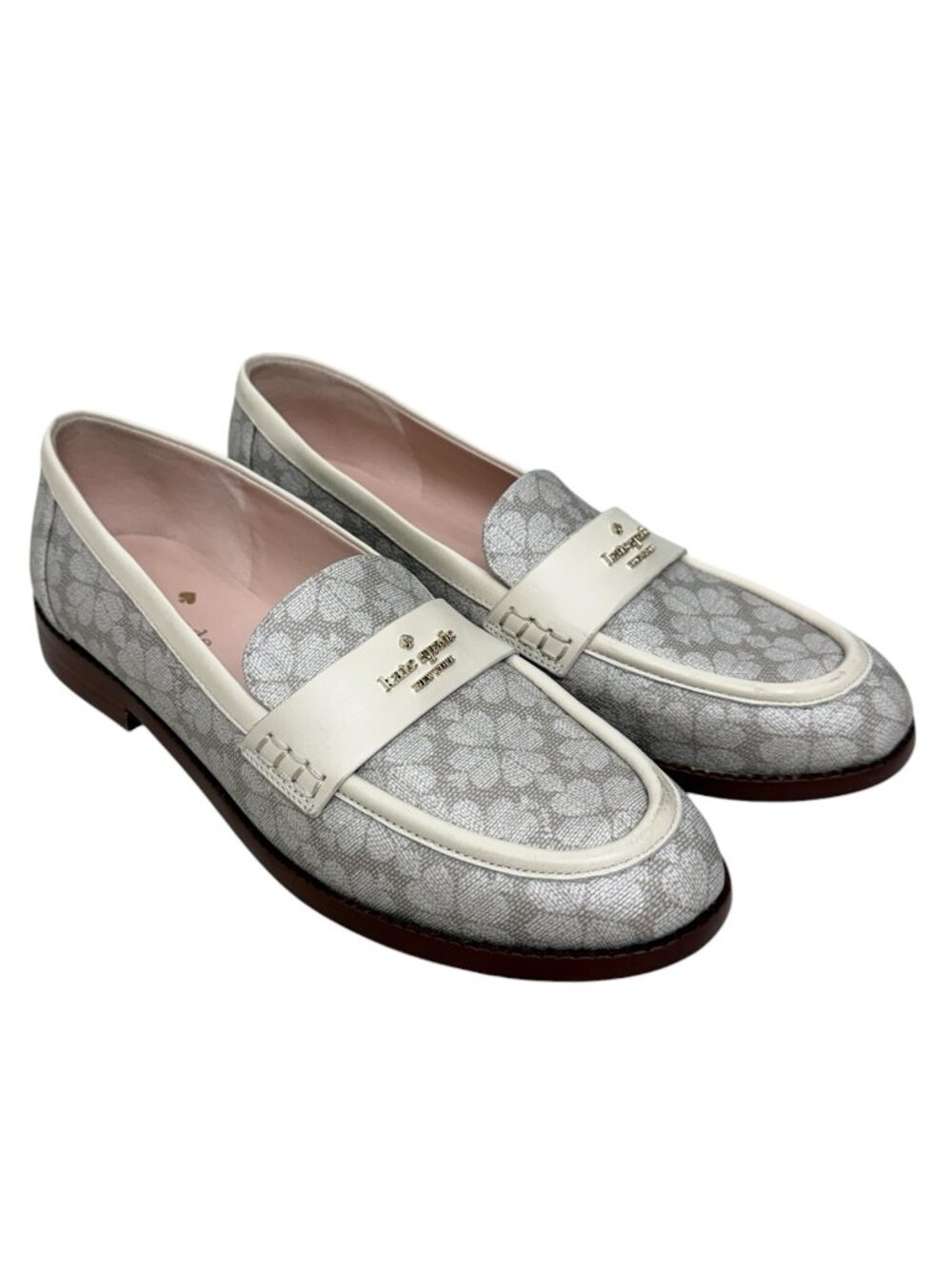 Kate Spade Ruth Spade Flower PVC Leather Women's Loafer Size 8.5